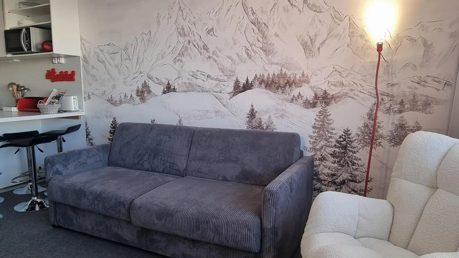 Studio Renove Au Pied Des Pistes Avec Balcon Et Tv - Fr-1-181-2573 La Plagne 0*,